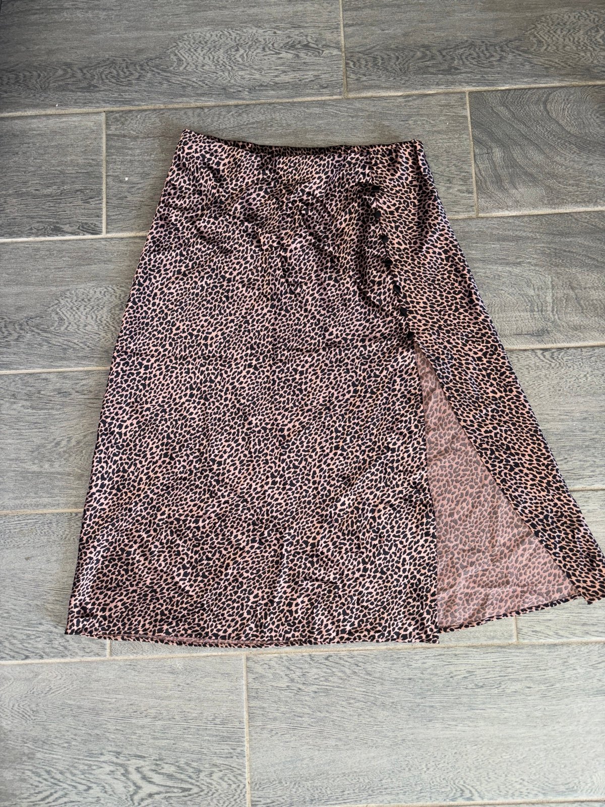 Victoria secret Satin slit skirt