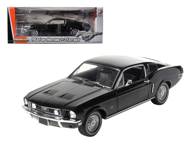1968 Ford Mustang GT 2+2 Fastback Black Limited Edition 1 of 1800 Produced World