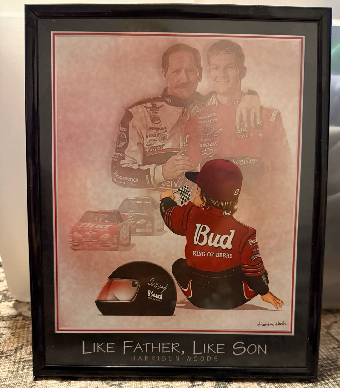 Dale Earnhardt & Dale Earnhardt Jr. “Like Father, Like Son”