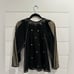 NWT Doen Valadon black embroidered top