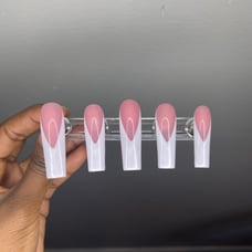 french tip nails