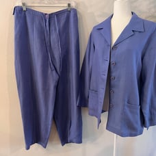 Talbots Pants And Jacket Size 14 Pure Irish Linen Petite Jacket Lightweight