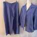 Talbots Pants And Jacket Size 14 Pure Irish Linen Petite Jacket Lightweight