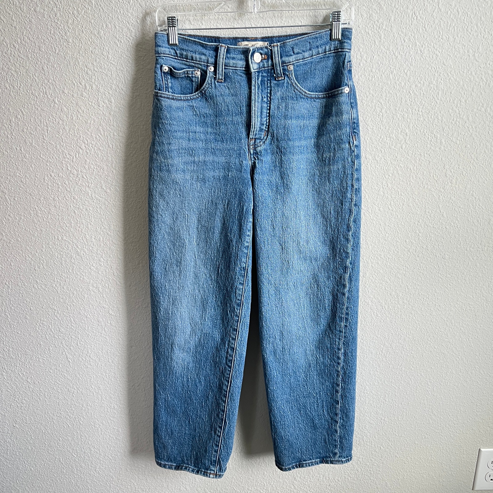 Madewell The Perfect Vintage Wide Leg Jean Women's 27P High Rise Medium Wash