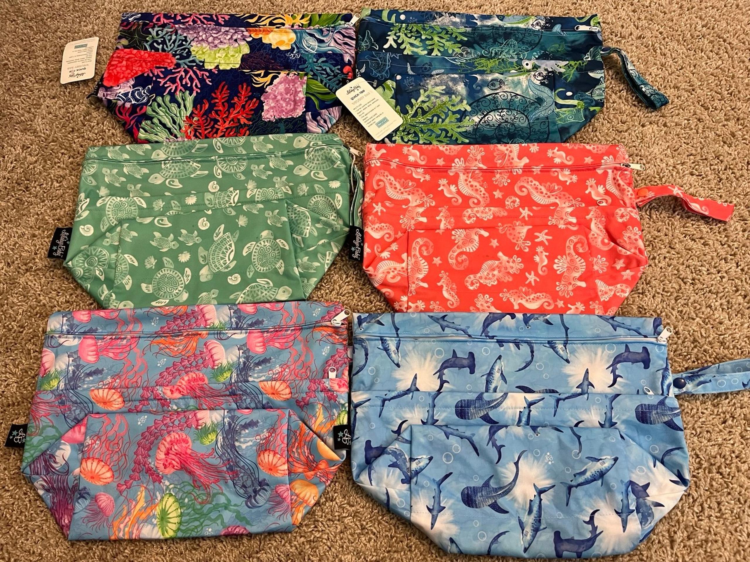 Lalabye Ocean Print Wet Bags