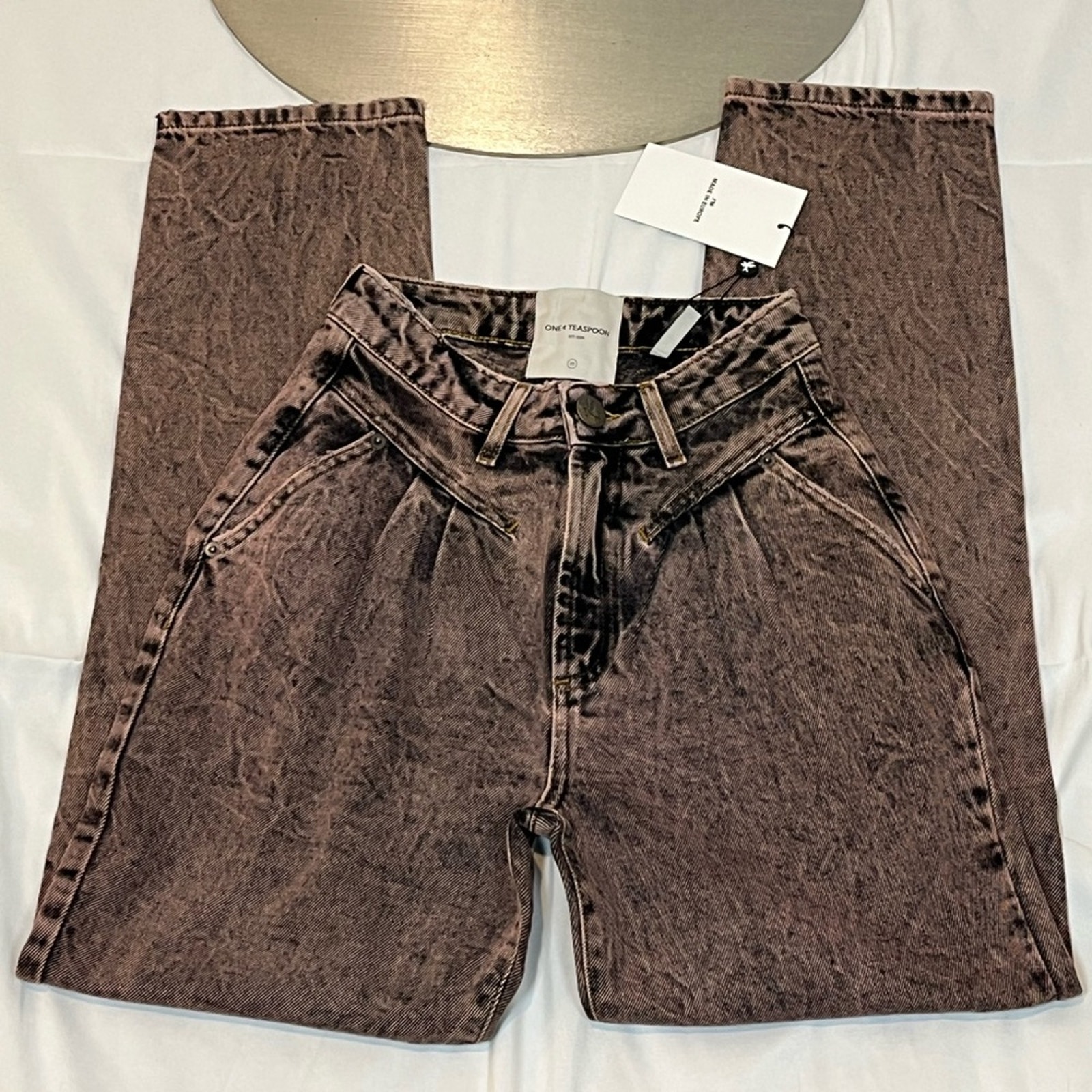 One Teaspoon Street Walker 80’s Jeans Night Haze SZ 23