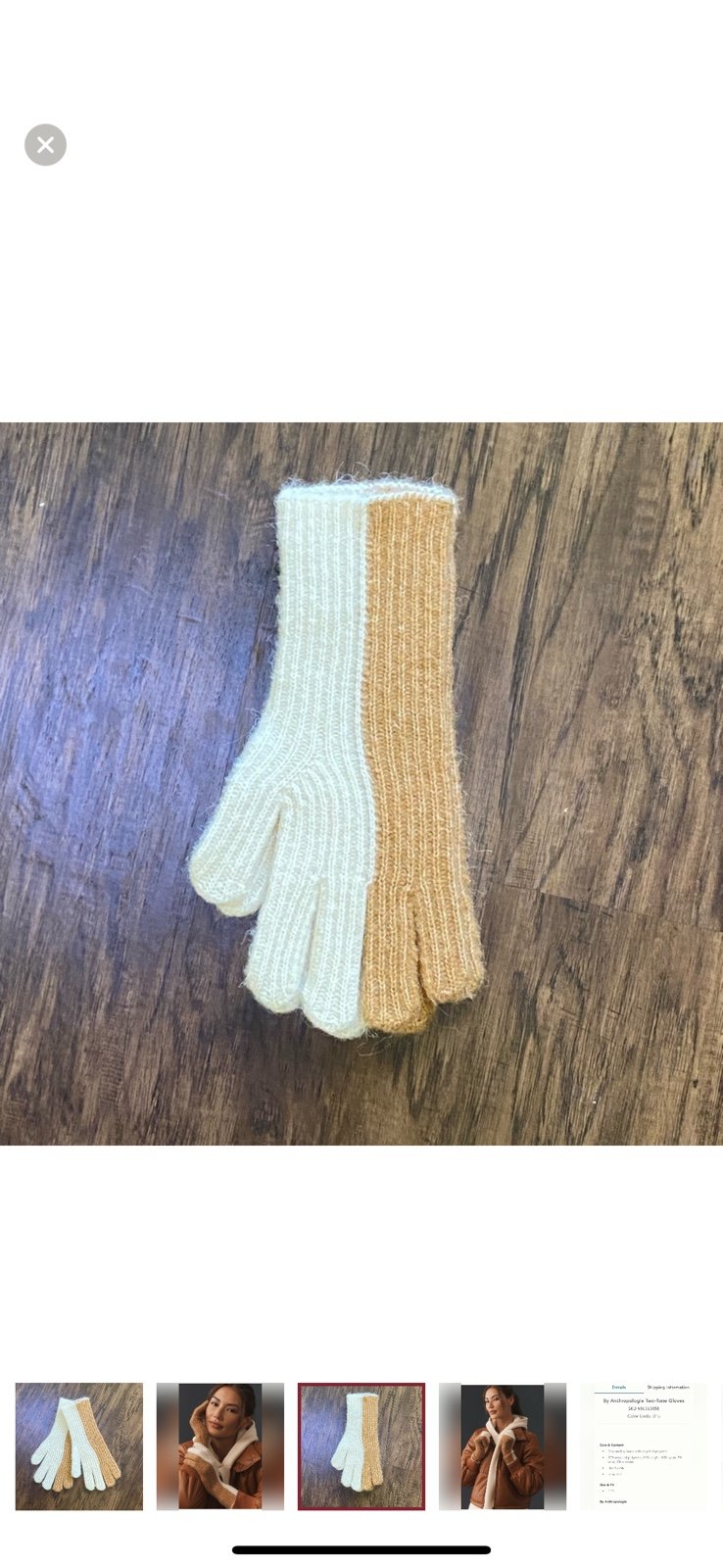 Anthropologie gloves
