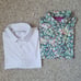 Mizzen & Main polo shirts. Lot of 2. Retail price for one is 98.