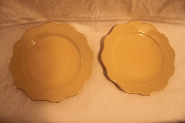 (4) Southern Living Hospitality Salad Plates Butter