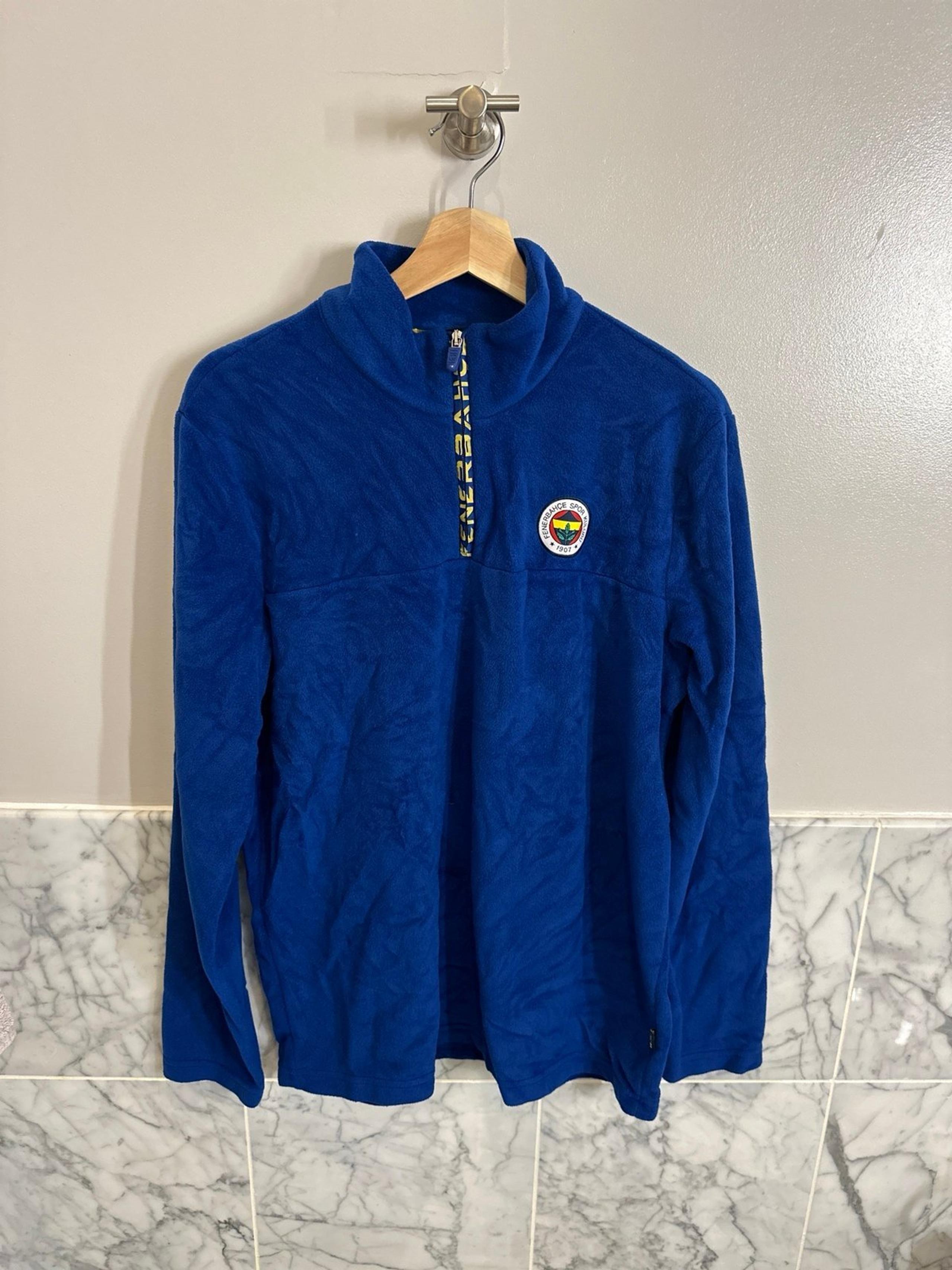 Fleece 1/4 Zip Fenerbahce SK Authentic Team Merchandise (Super League) Athletic