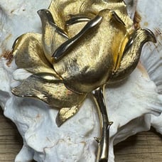 Trifari Rose Brooch