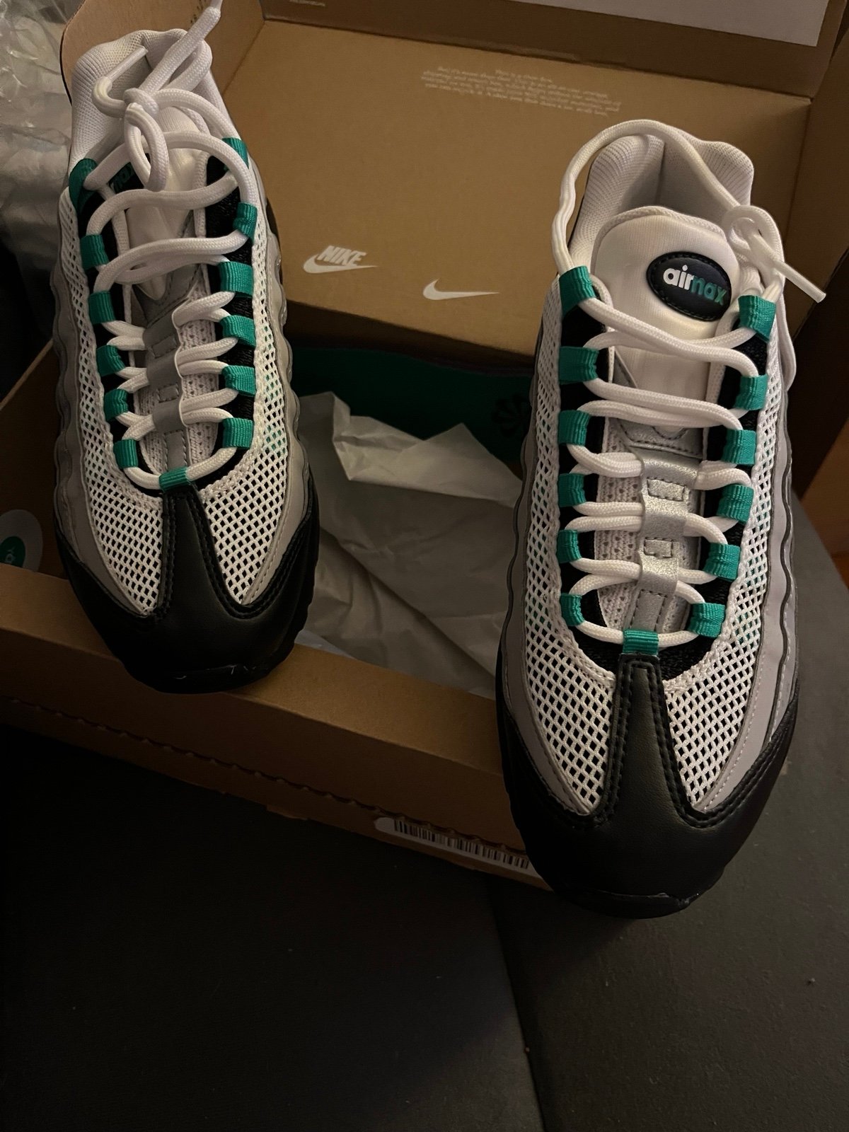 Nike Air Max 95 Black/Green Stadium women 8