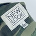 New Look camo hooded full zip anorak jacket size large