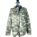 New Look camo hooded full zip anorak jacket size large