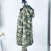 New Look camo hooded full zip anorak jacket size large