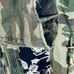 New Look camo hooded full zip anorak jacket size large