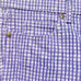 LILLY PULITZER SOUTH OCEAN HIGH RISE GINGHAM VERBENA LT LILAC SKINNY PANTS 158