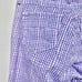 LILLY PULITZER SOUTH OCEAN HIGH RISE GINGHAM VERBENA LT LILAC SKINNY PANTS 158