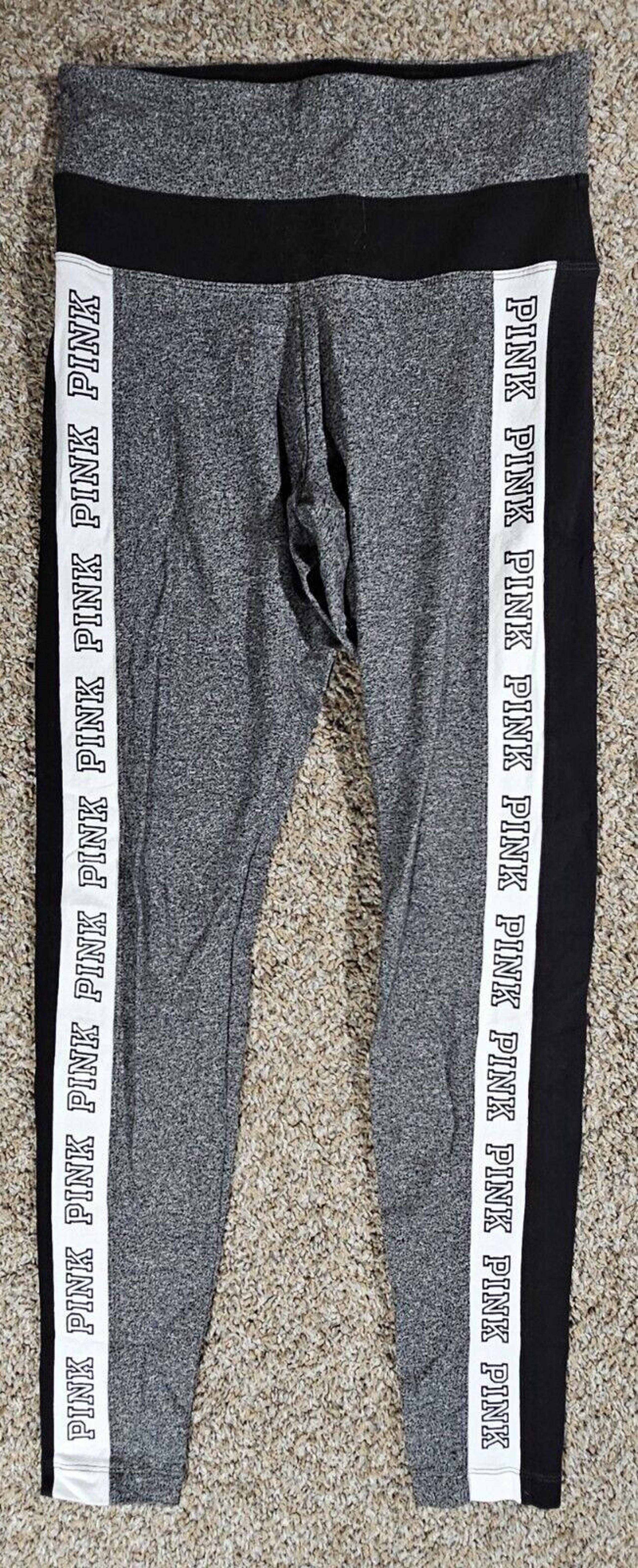 PINK Victoria Secret YOGA legging S Logo Side Workout Pants