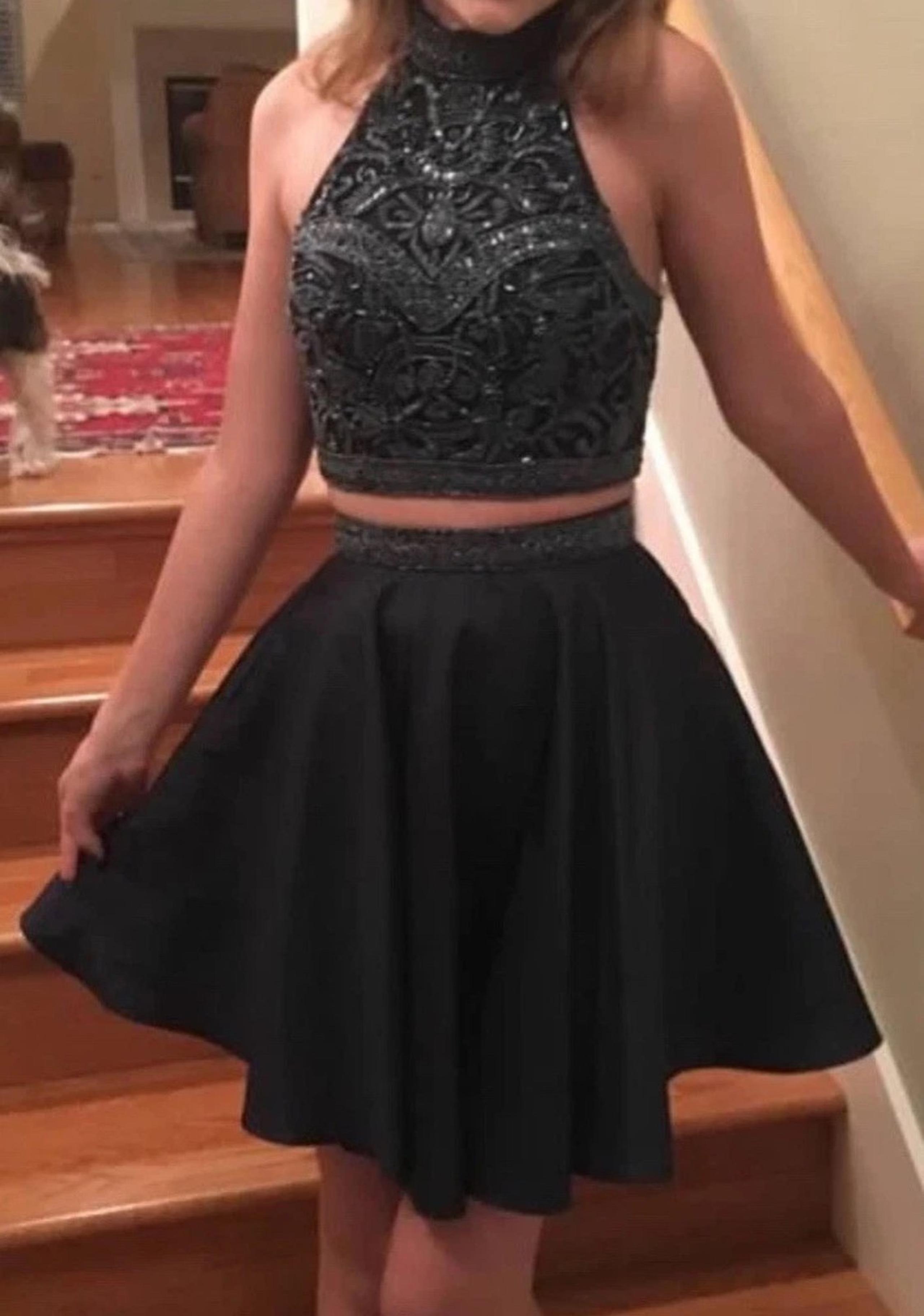 Sherri Hill Beaded 2 Piece Dress Size 0 For Homecoming/Prom