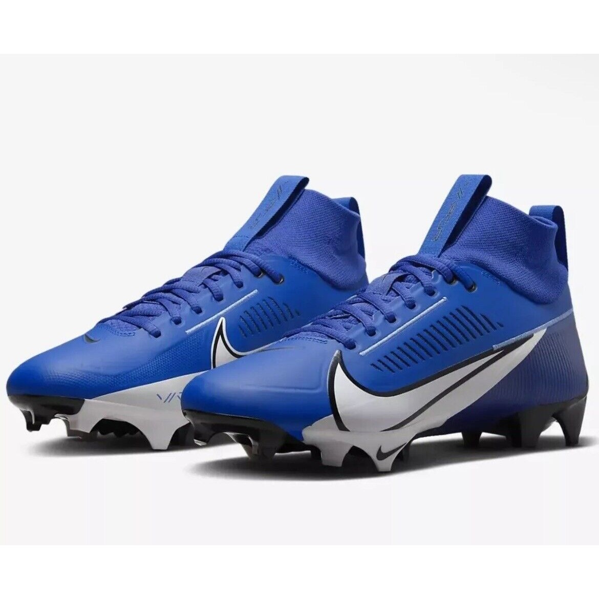 Nike Men's Vapor Edge Pro 360 2 Football Cleats DA5456-414 Game Royal/White - 13