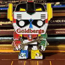 Rare- Voltron- The Goldberg's challenge coin. In great condition.
