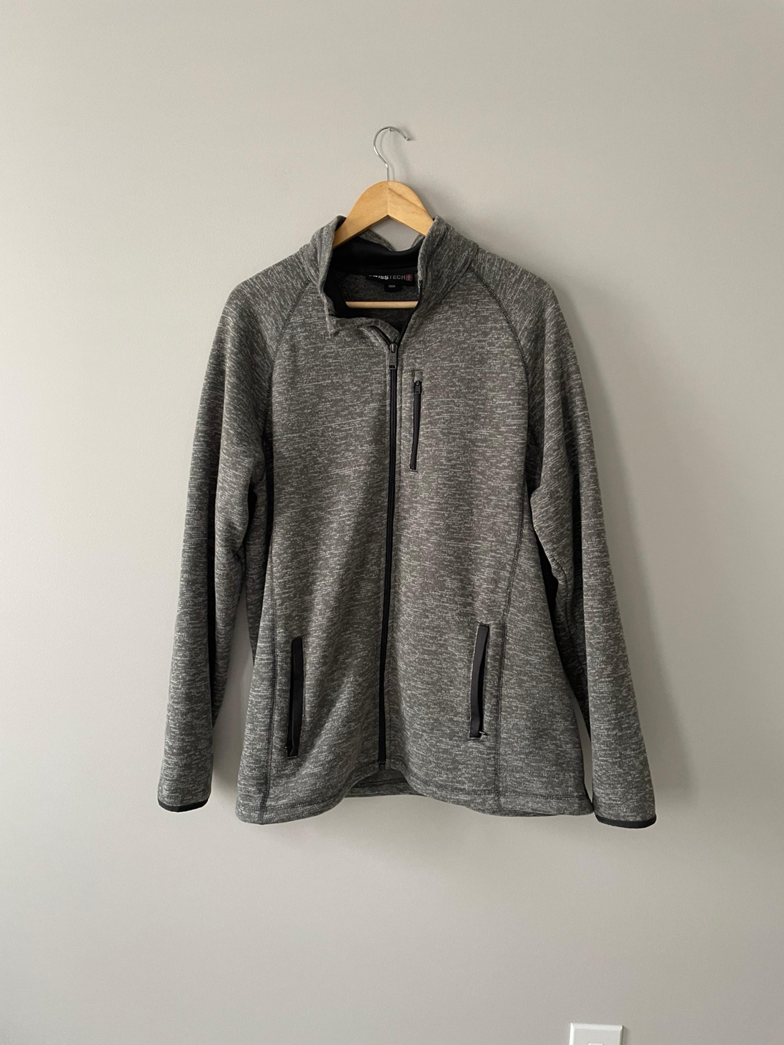 Swiss Tech Men's Gray Jacket Size Large