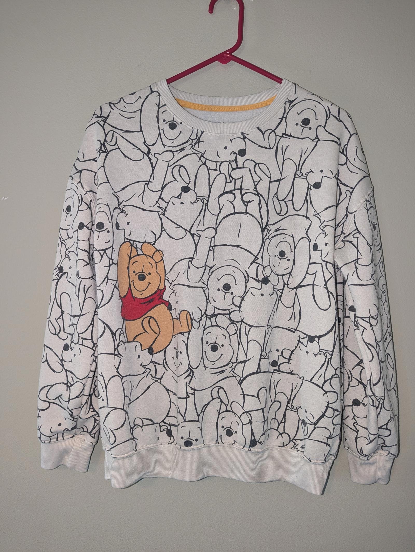 Vintage Disney Winnie the Pooh Graphic Sweatshirt Size Small