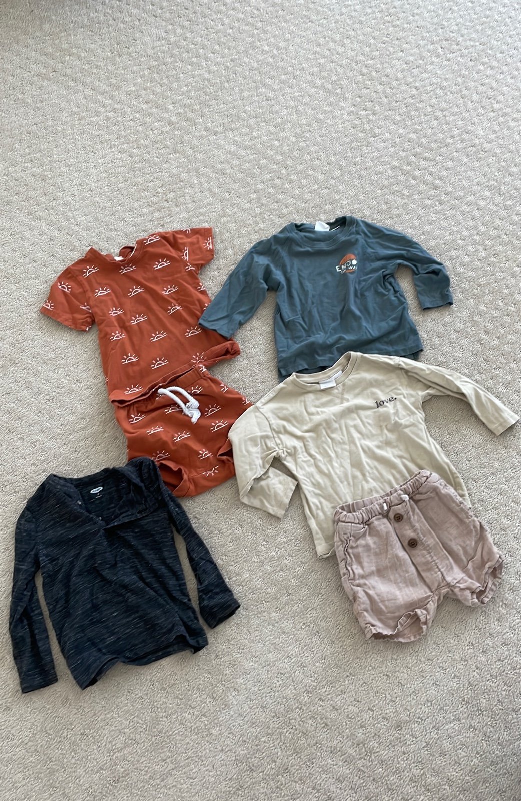 brand outlet Toddler boy summer/fall bundle Zara Kids brand outlet Toddler boy summer/fall bundle Zara Kids