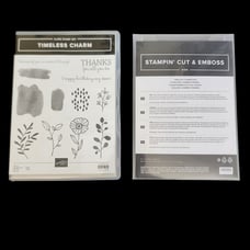 Stampin Up! Timeless Charm Stamps + Dies New