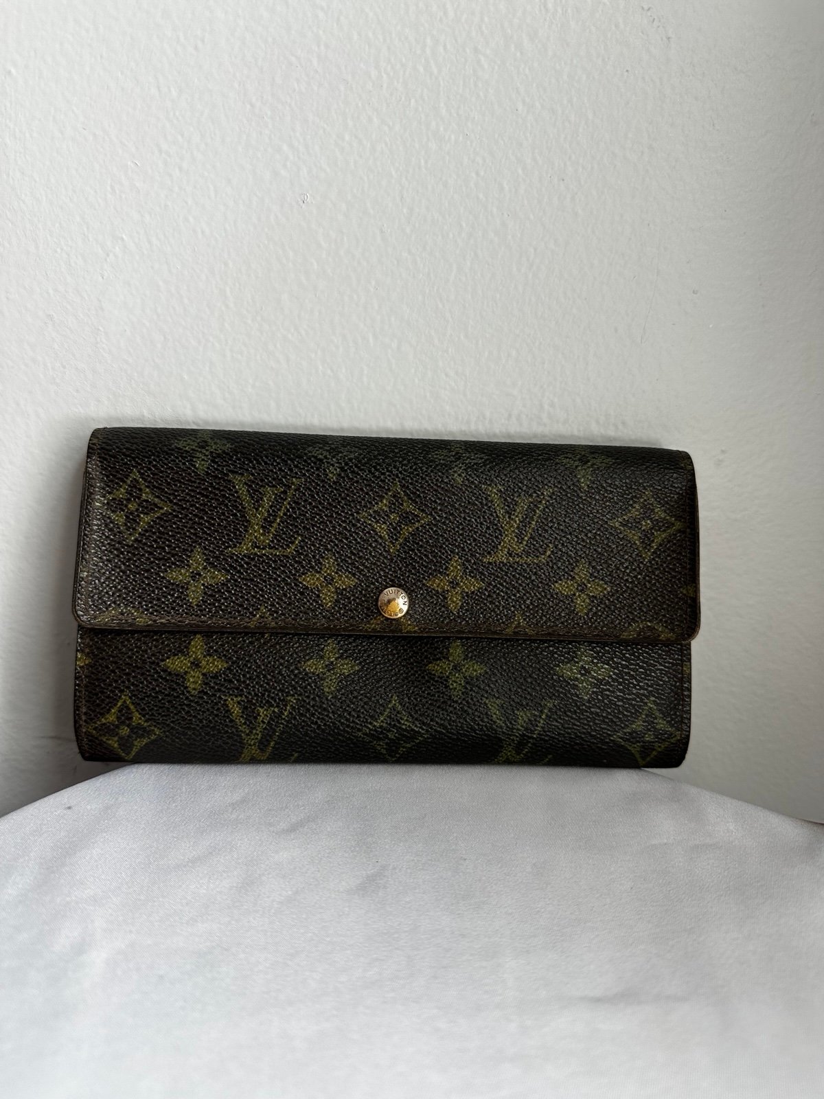 Louis Vuitton Porte Monnaie Monogram Sarah Long Wallet