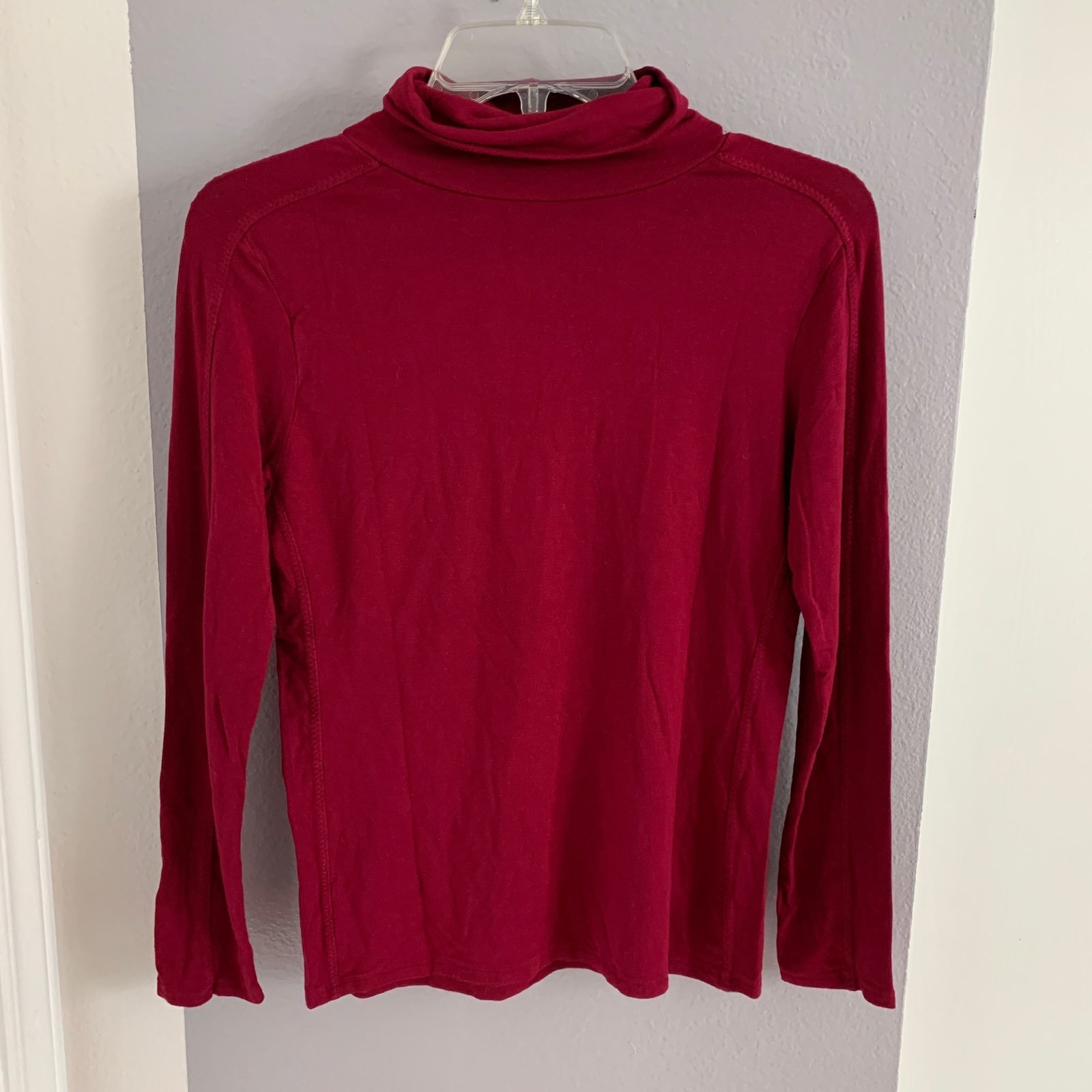 Maroon Burgundy Sweater Turtleneck