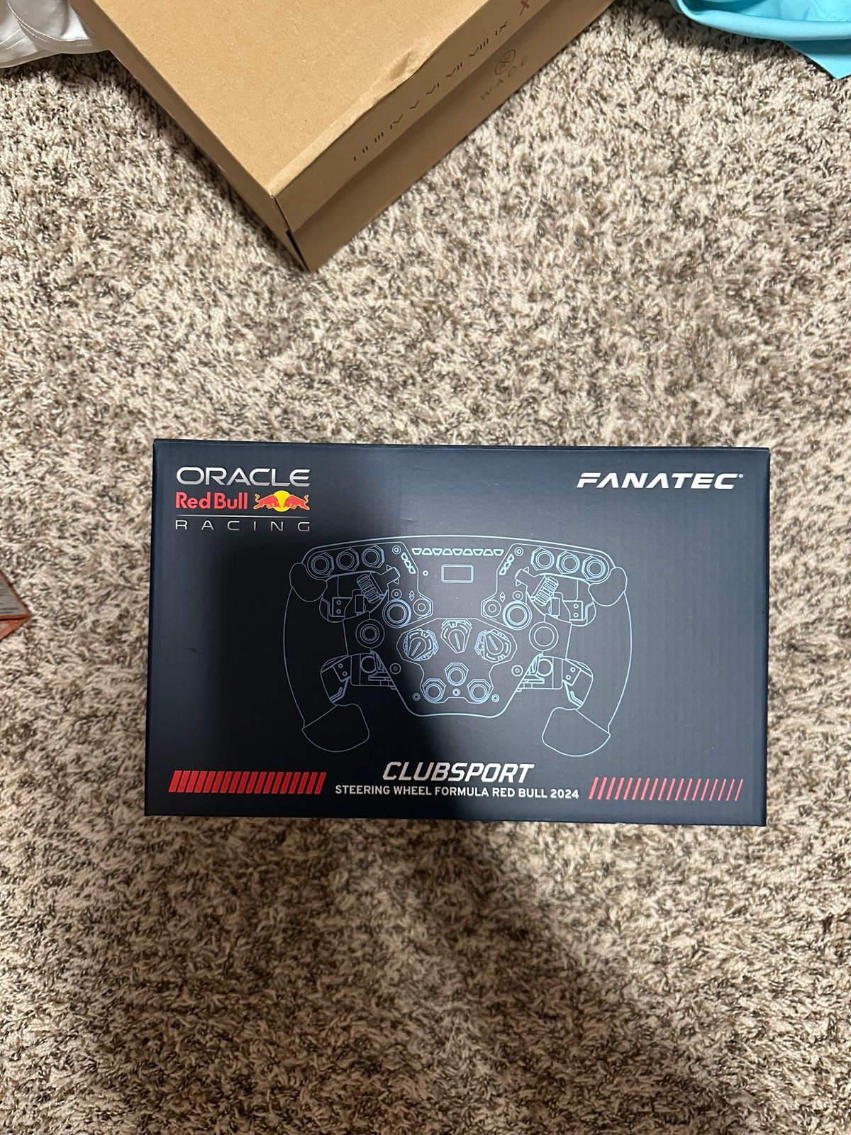 fanatec F1 red bull oracle wheel