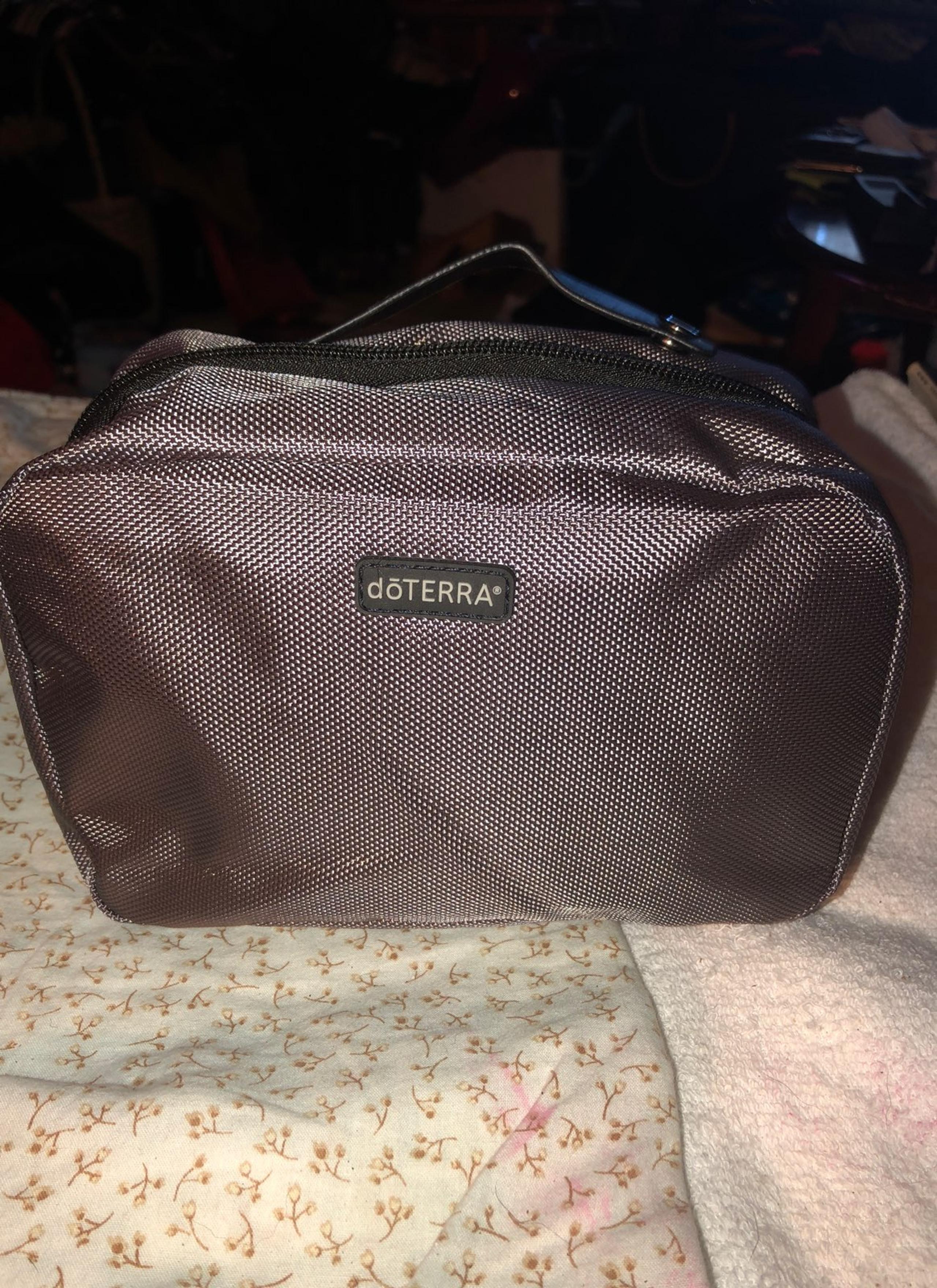 Doterra Gray Travel/Cosmetic Bag