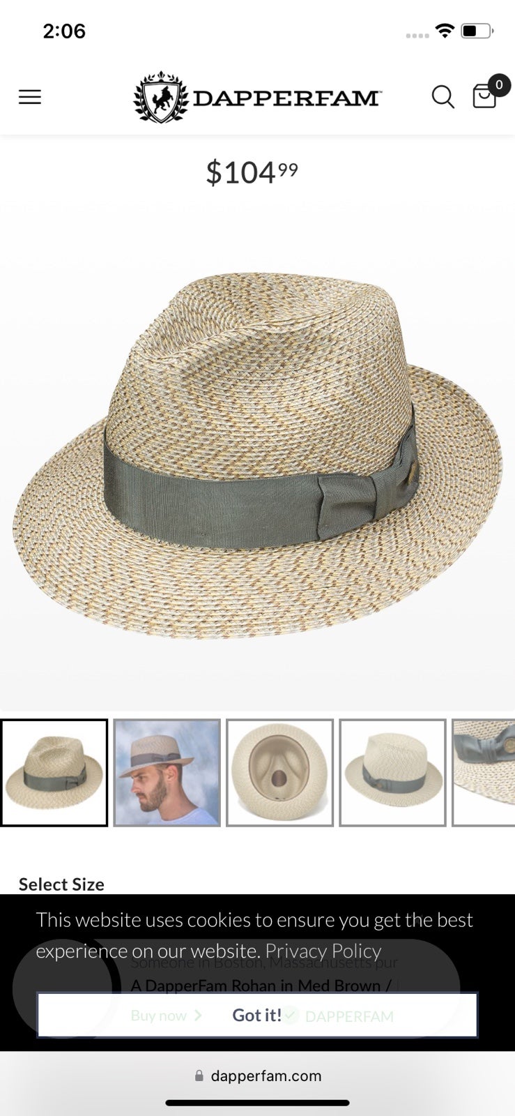 Stetson hat