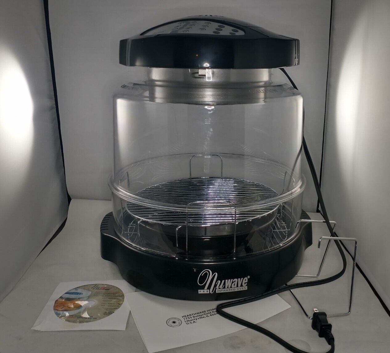 Nuwave Pro Digital Controlled Infrared Tabletop Oven with travel bag Model 20356