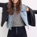 Madewell High-Rise Denim Boyshorts: Butt