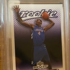 2003 Upper Deck MVP Chris Bosh #204 Rookie Graded PSA 9 HOF
