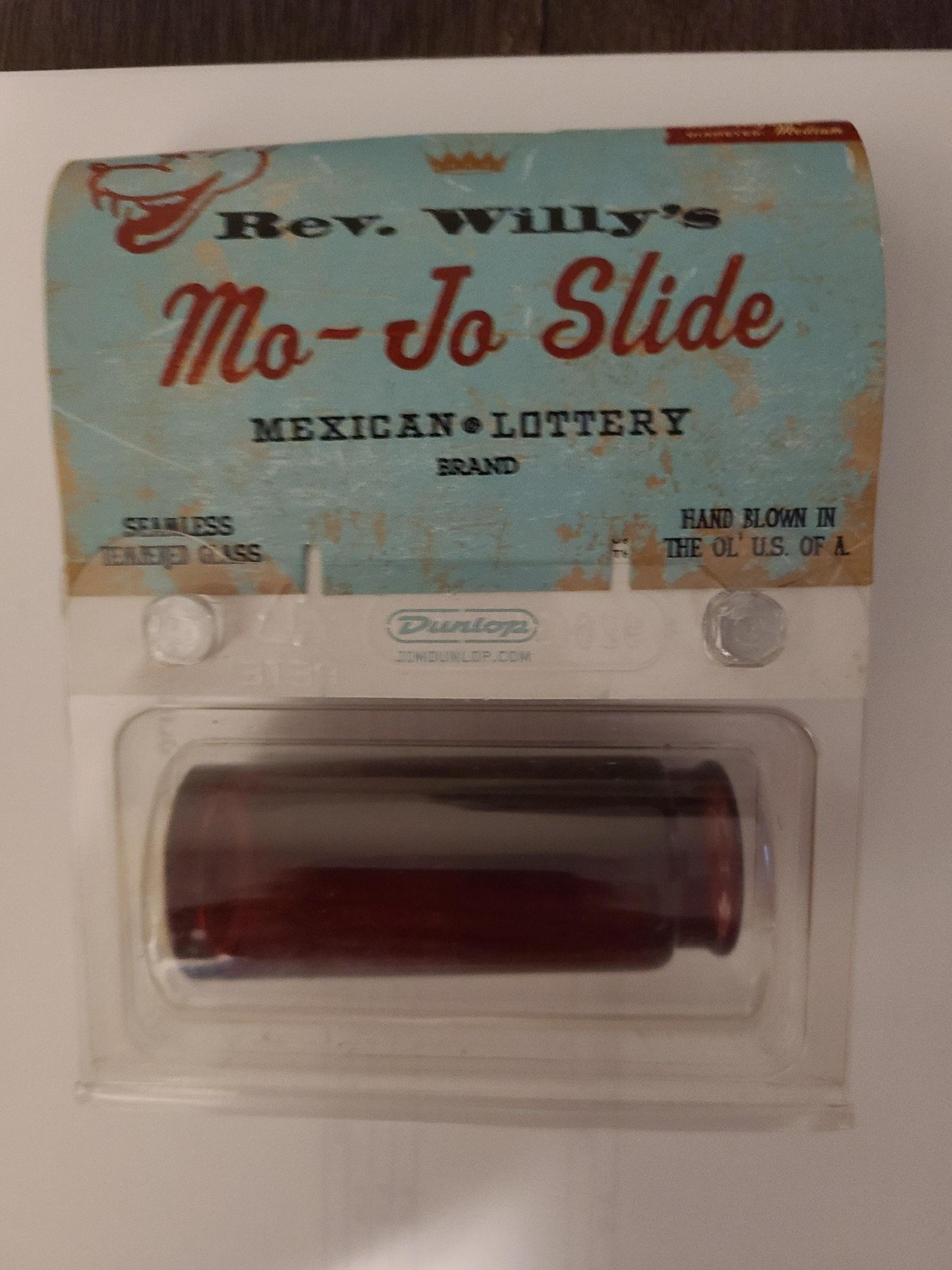 Dunlop Billy Gibbons RWS11 Rev Willy's Mojo Glass Slide New Unopened
