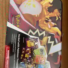 Fall 2020 Collector's Chest Tin Pokemon Charizard Pikachu Vivid Voltage