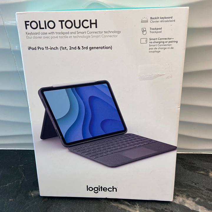 Logitech Folio Touch Keyboard + Smart Connector for iPad Pro 11 1st 2nd 3rd Gen