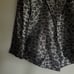 Smythe Film Fest Sharp Shoulder Blazer Metallic Leopard Size 0 Black Grey Chic