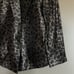 Smythe Film Fest Sharp Shoulder Blazer Metallic Leopard Size 0 Black Grey Chic