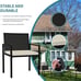 4 Pcs Outdoor Conversation Furniture
