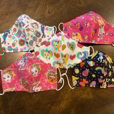 Set of 5 new jojo siwa kods masks