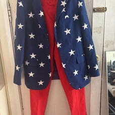 Men's Stars and Stripes Suit