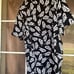 NWT Nike Sportswear Men's All Over Logo Print T-Shirt BlackDD3464-100 Sz XL