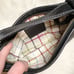 Coach Bleecker Tattersall leather bag