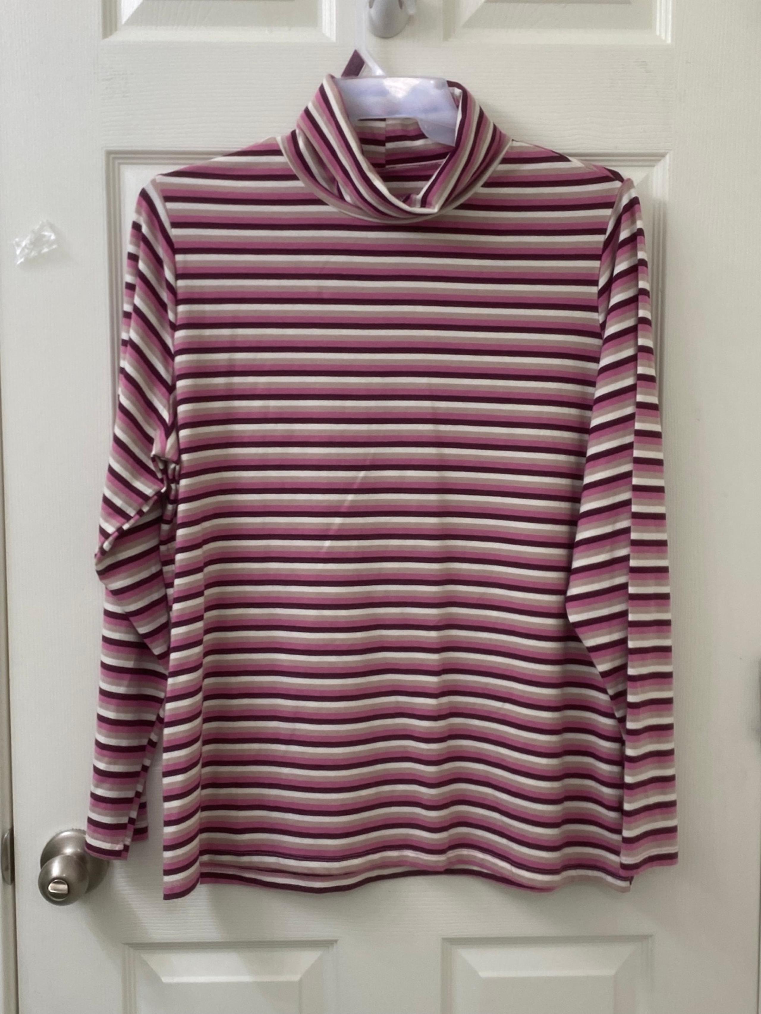 XL (16-18) Womens time and tru turtle neck long sleeve tee.
