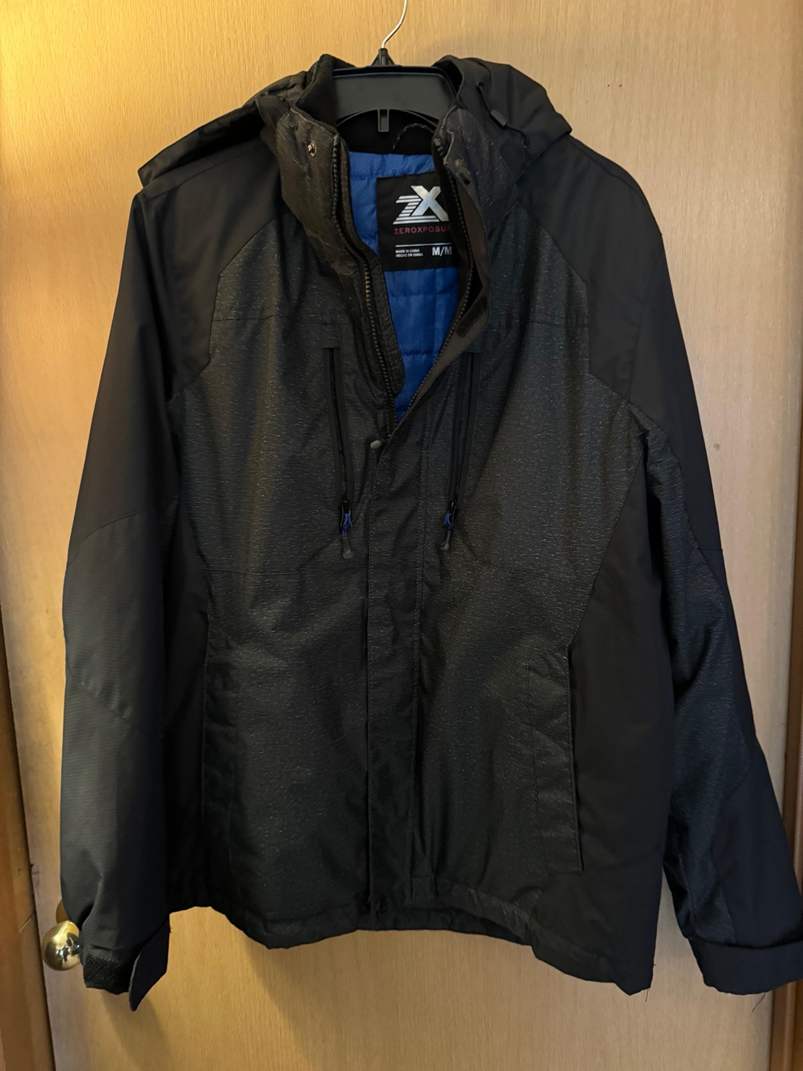 ZeroXposur Women's Black Winter Coat Jacket Size M